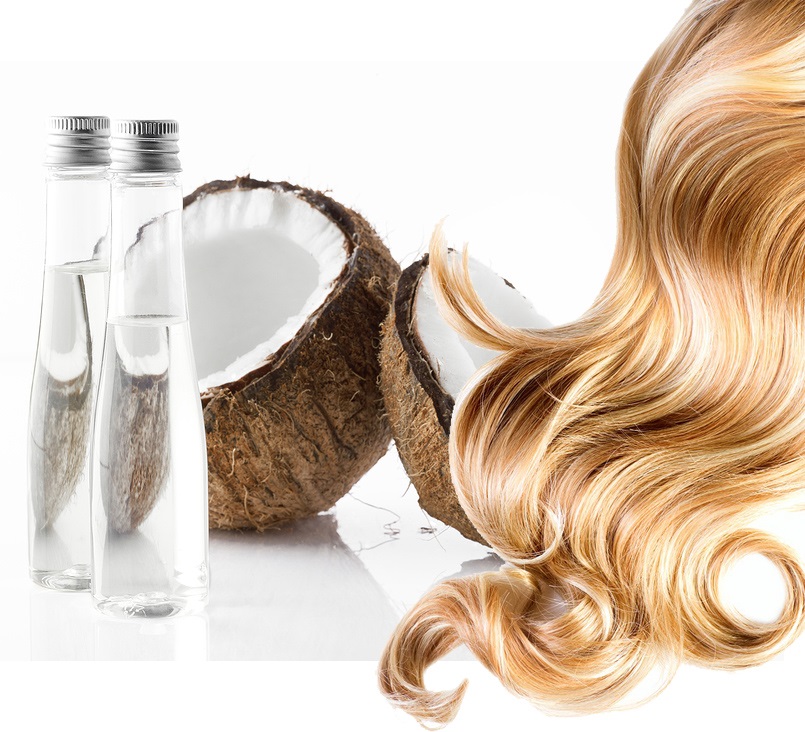 salud del cabello y aceite de coco
